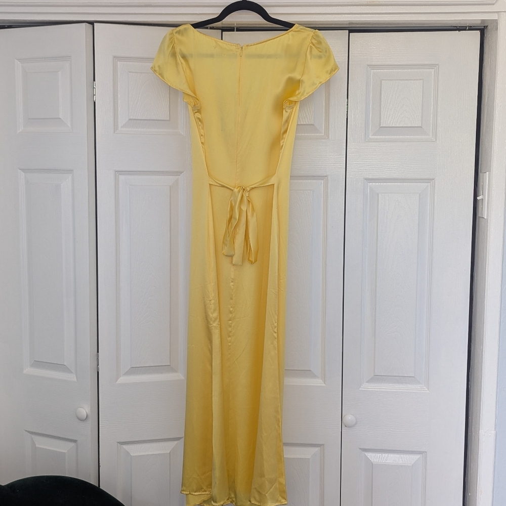 REFORMATION Reformation Scottie Silk Dress NWT - Picture 4 of 11